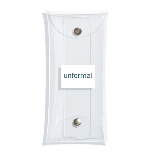 "unformal" goods Clear Multipurpose Case