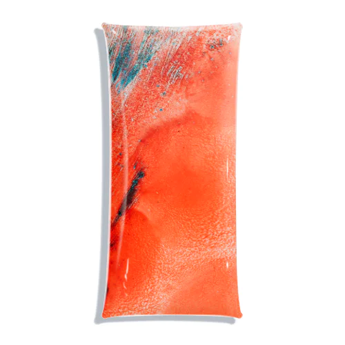 Paint Art Red Clear Multipurpose Case