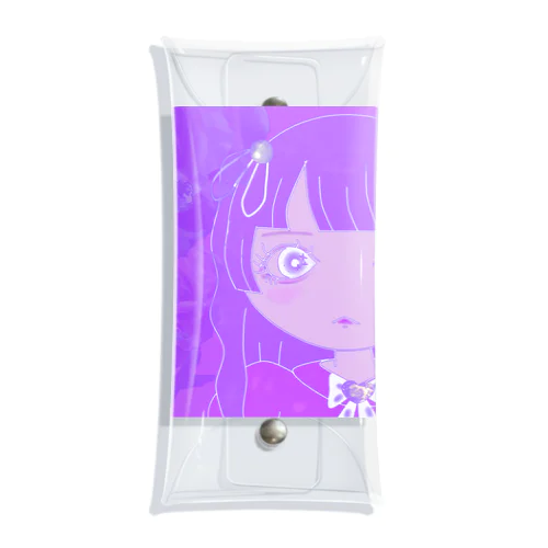 Portrait No.xxx  BLUEBERRY Clear Multipurpose Case