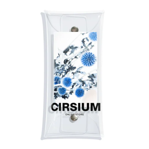 アザミの花 Clear Multipurpose Case