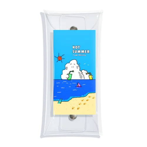 HOT SUMMER Clear Multipurpose Case