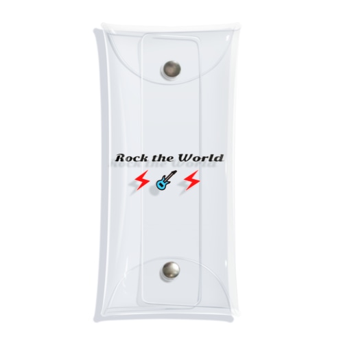 Rock the World Clear Multipurpose Case