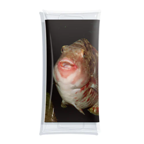 魚　正面 Clear Multipurpose Case