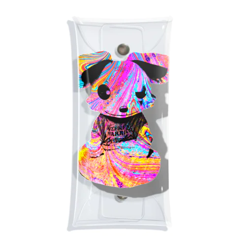 犬の浮遊 Clear Multipurpose Case