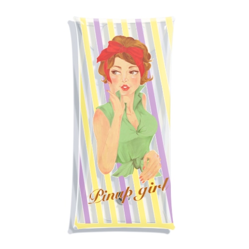 Pinup girl Clear Multipurpose Case