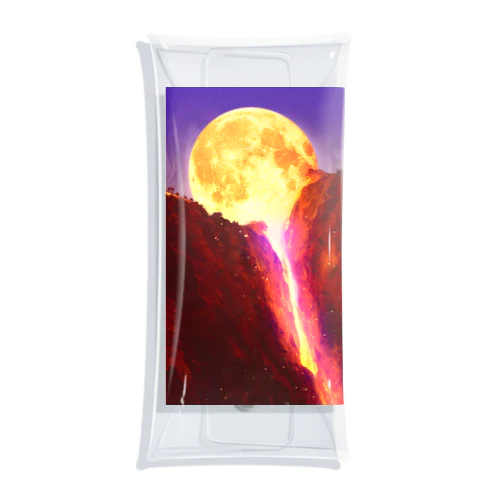 皆様に幸せがやってきますように祈りをこめて Clear Multipurpose Case