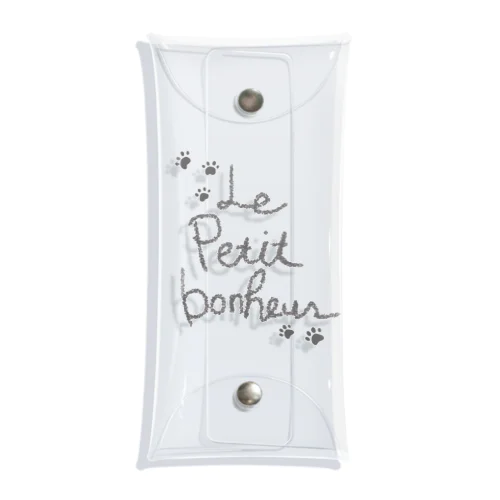 ショップオリジナルロゴ(le Petit bonheur) Clear Multipurpose Case