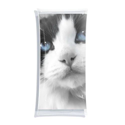 Mimi-blue eyes  Clear Multipurpose Case