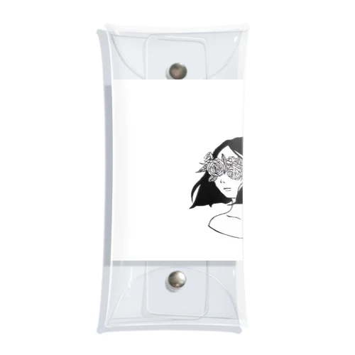 恋は盲目ちゃん Clear Multipurpose Case