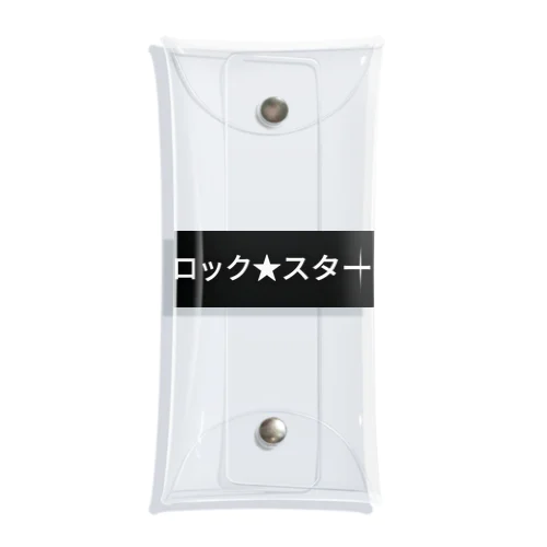 ロック🌟スター Clear Multipurpose Case