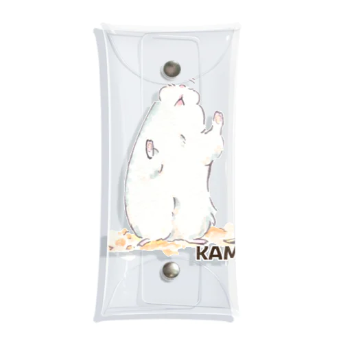 【KAMAP】すんすんジャンガリアン Clear Multipurpose Case