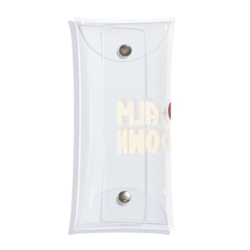 Calm down  Clear Multipurpose Case