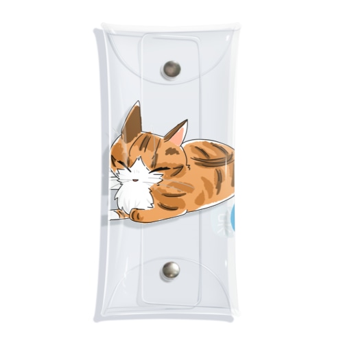 サビ猫 Clear Multipurpose Case