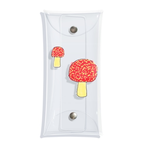ベニテングダケ Clear Multipurpose Case