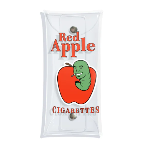 Red Apple Cigarettes Clear Multipurpose Case