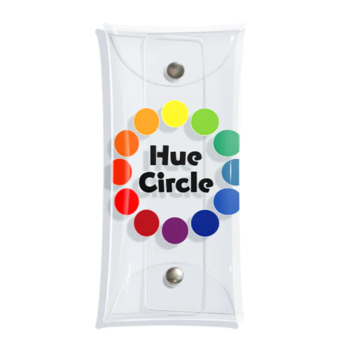 Hue Circle 色相環12 Clear Multipurpose Case