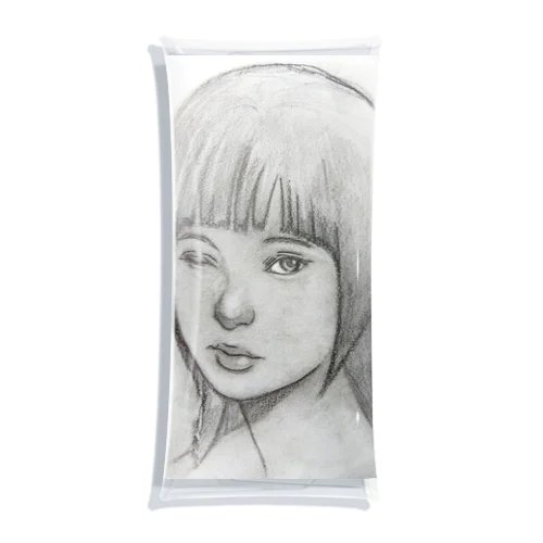 美人画シリーズ Clear Multipurpose Case