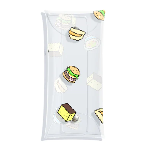 ［全国ご当地］長崎県(食べ物ver) Clear Multipurpose Case