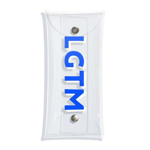 LGTM ブルー Clear Multipurpose Case