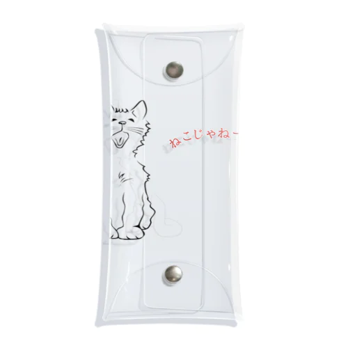 ツンデレの猫　RINA Clear Multipurpose Case