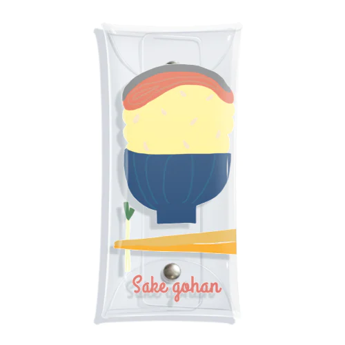 sake gohan Clear Multipurpose Case