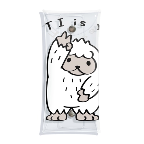 CT104 YETI is yeah*A*ぼく Clear Multipurpose Case