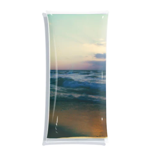 emopola「海」 Clear Multipurpose Case