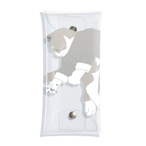 猫功夫(猫カンフー) Clear Multipurpose Case