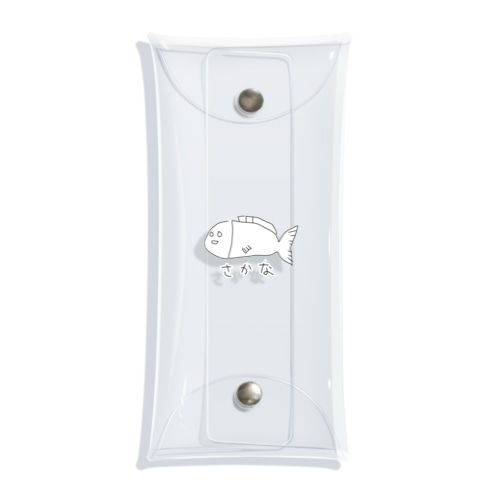 さかなくんのトートバッグ Clear Multipurpose Case