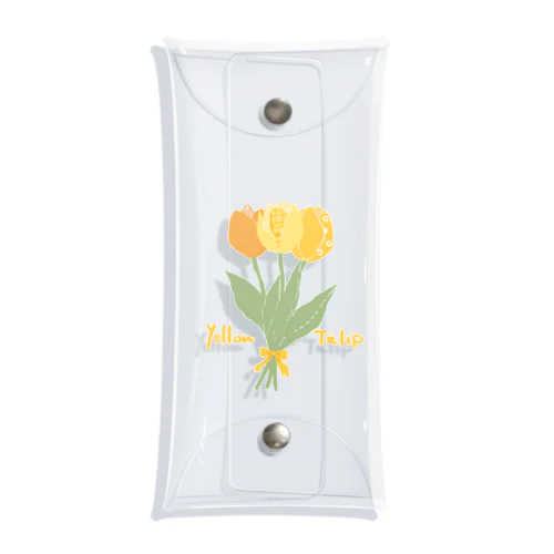 yellow tulip Clear Multipurpose Case