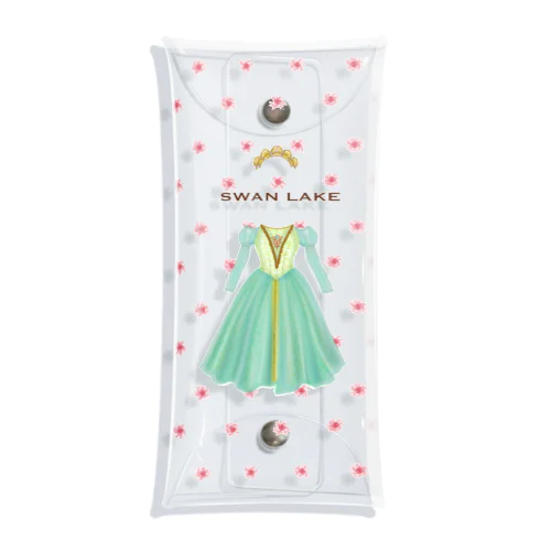 Swan Lake pas de trois Clear Multipurpose Case