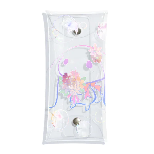 さくらいろのうさぎ　PASTEL Clear Multipurpose Case