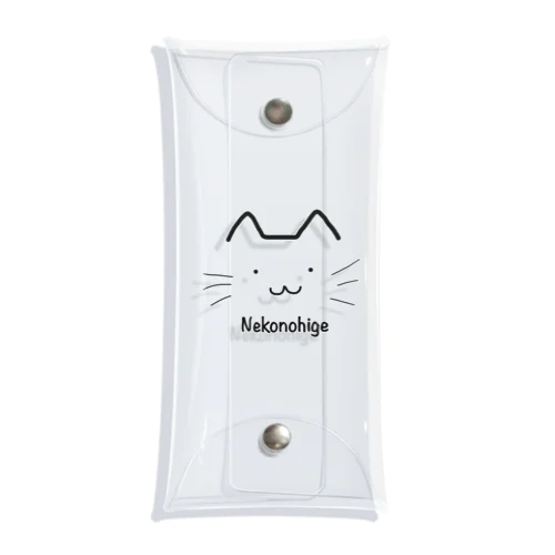 猫のひげオリジナル Clear Multipurpose Case