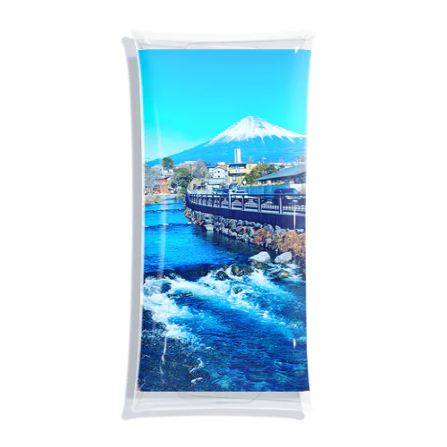 富士山 Clear Multipurpose Case