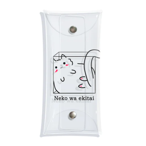 液体ねこ Clear Multipurpose Case