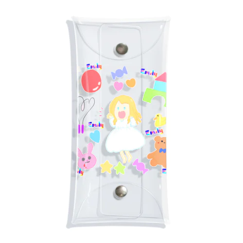 人喰いエミリーちゃん Clear Multipurpose Case