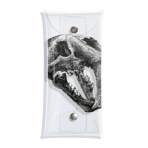 Smilodon(skull) Clear Multipurpose Case