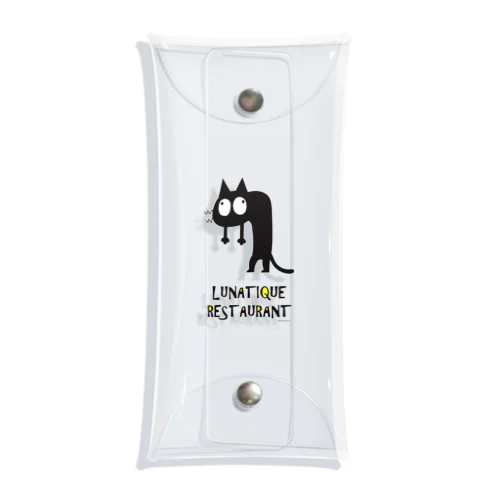 [LunaticRestaurant]黒猫 Clear Multipurpose Case