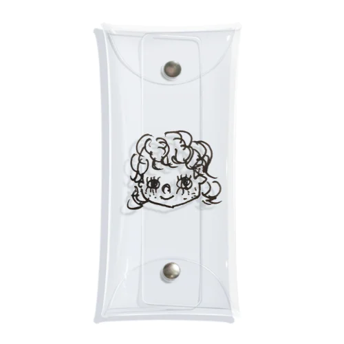 どこかの女の子 Clear Multipurpose Case