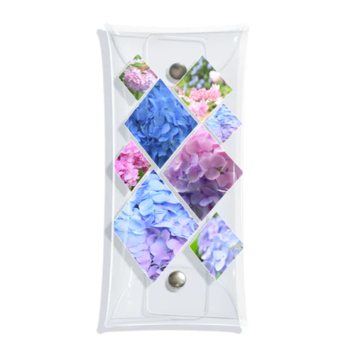 紫陽花 Clear Multipurpose Case