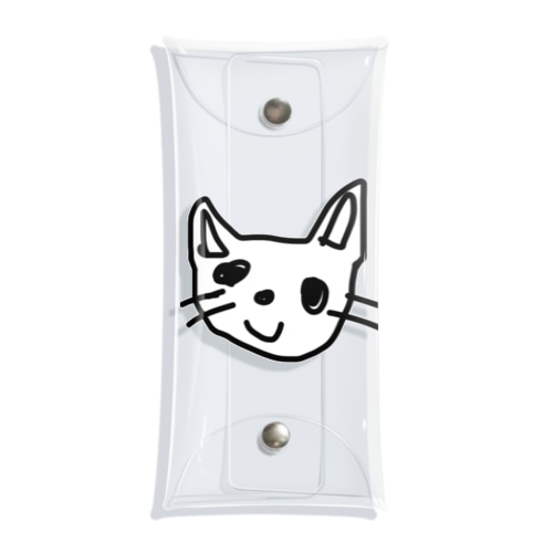 ねこさん2 Clear Multipurpose Case