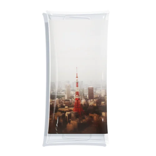 今だから東京タワー Clear Multipurpose Case
