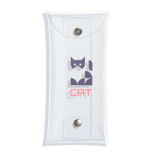 猫のCAT🐈 Clear Multipurpose Case