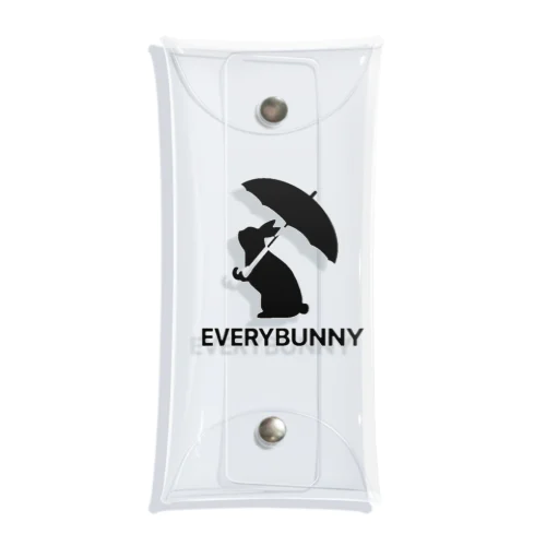 Rainy Bunny Clear Multipurpose Case