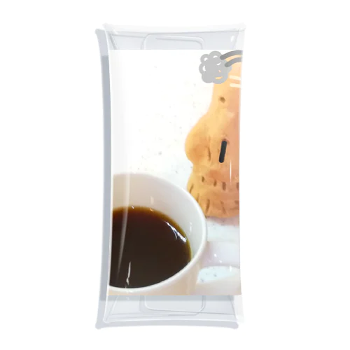 お爺ちゃん！それは醤油ですよ！なミネラル豊富な土のはにわさん。 Clear Multipurpose Case