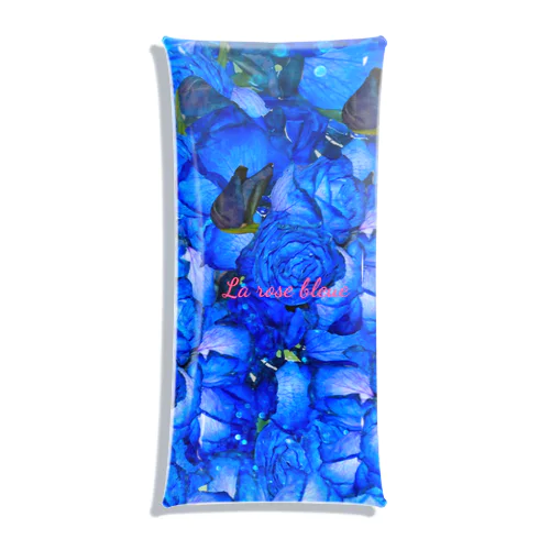 La rose bleue Clear Multipurpose Case