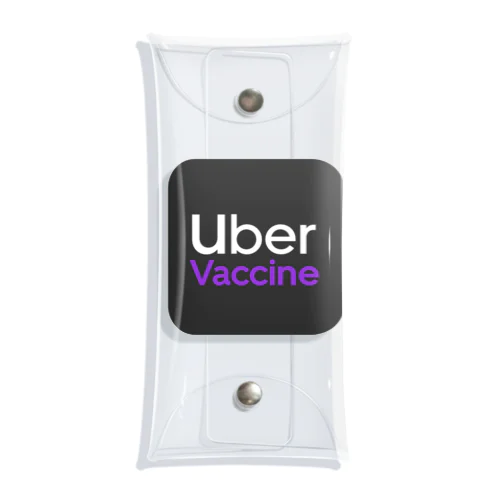 uber vaccine(Pfizer色) Clear Multipurpose Case