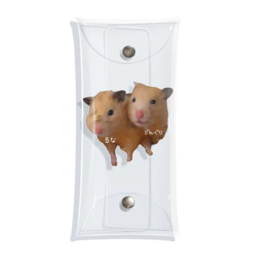 るな🐹どんぐり Clear Multipurpose Case