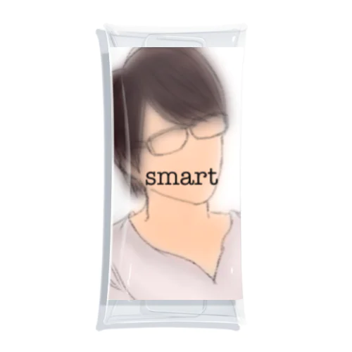 smart（賢い…） クリアマルチケース