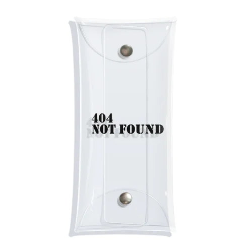 404 not found Clear Multipurpose Case